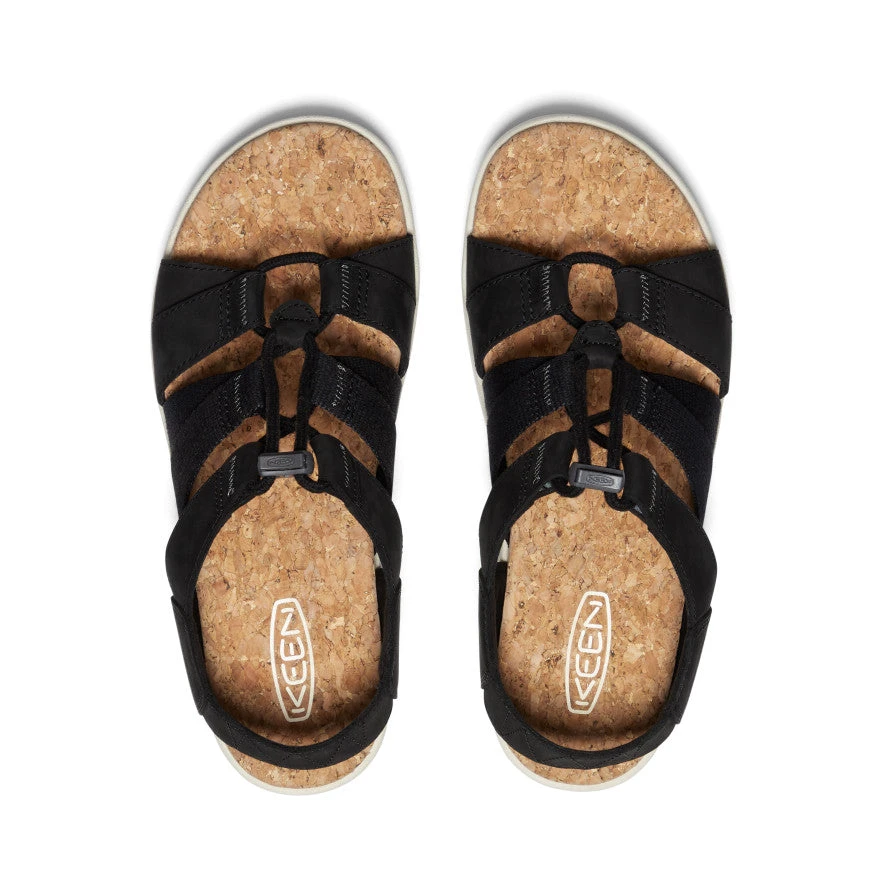 Keen Women's Elle Mixed Strap Sandal | Black/Birch 4 Keen Women's Elle Mixed Strap Sandal | Black/Birch - Image 4