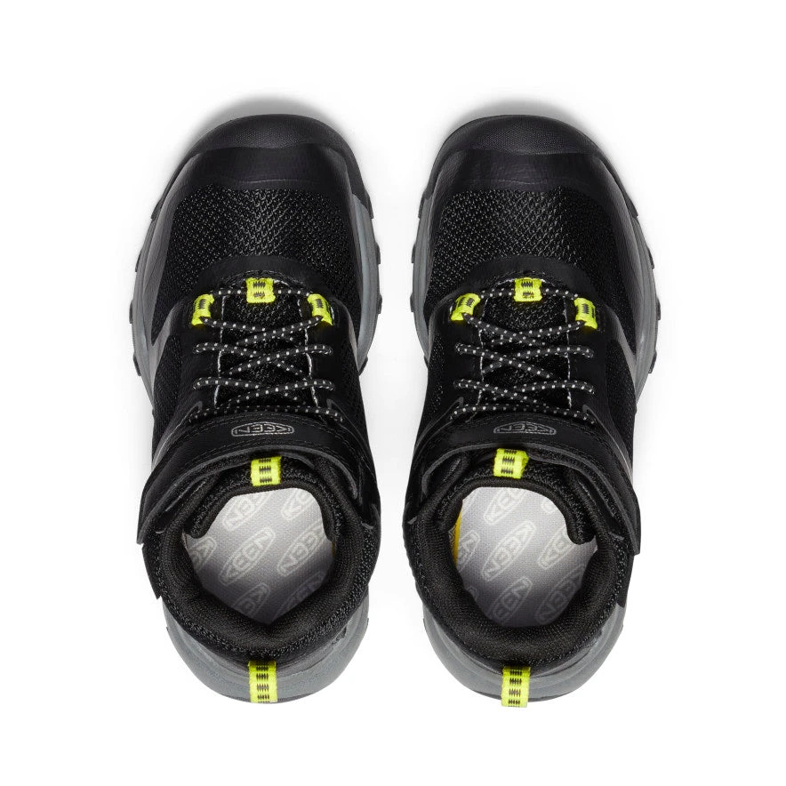 Keen Little Kids' Wanduro Waterproof Boot | Black/Silver 4 Keen Little Kids' Wanduro Waterproof Boot | Black/Silver - Image 4