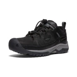 Keen Big Kids' Targhee Waterproof Shoe | Black/Steel Grey 10 Keen Big Kids' Targhee Waterproof Shoe | Black/Steel Grey -Keen 047953cc6bbda1e1c32d785997ac089876b37070