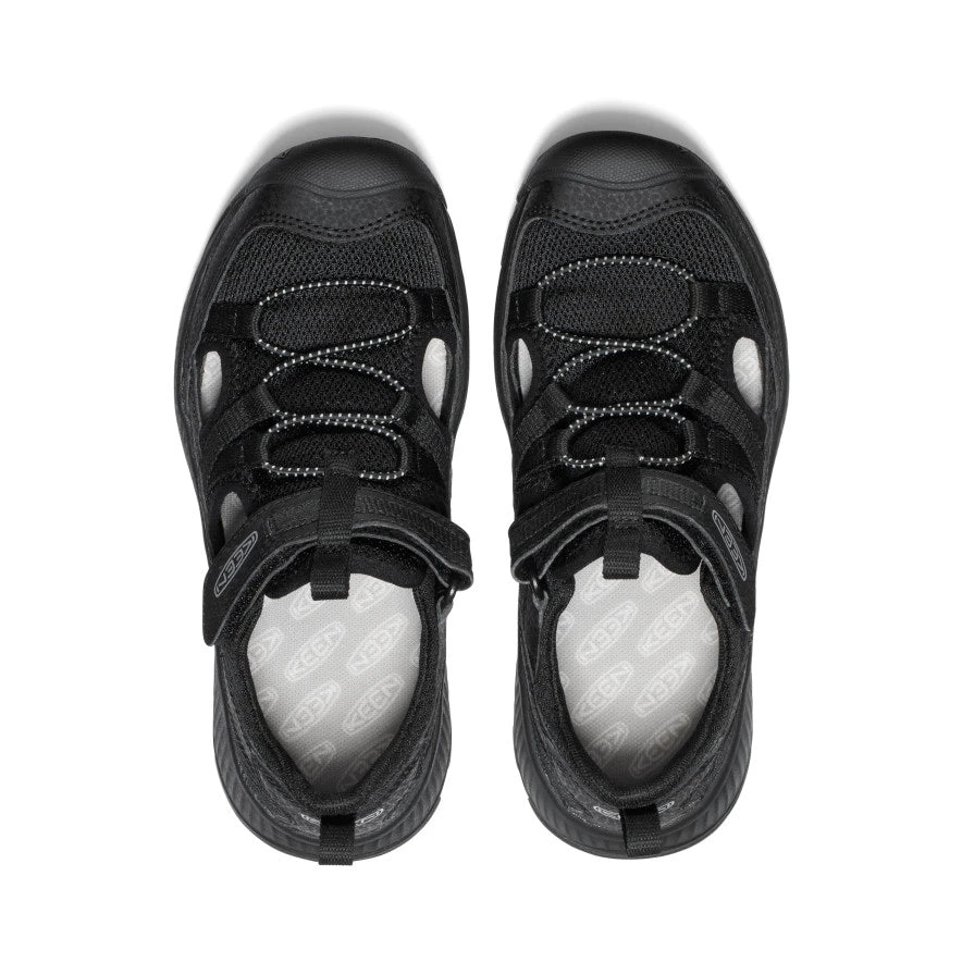 Keen Big Kids' Motozoa Sandal | Black/Alloy 3 Keen Big Kids' Motozoa Sandal | Black/Alloy - Image 3