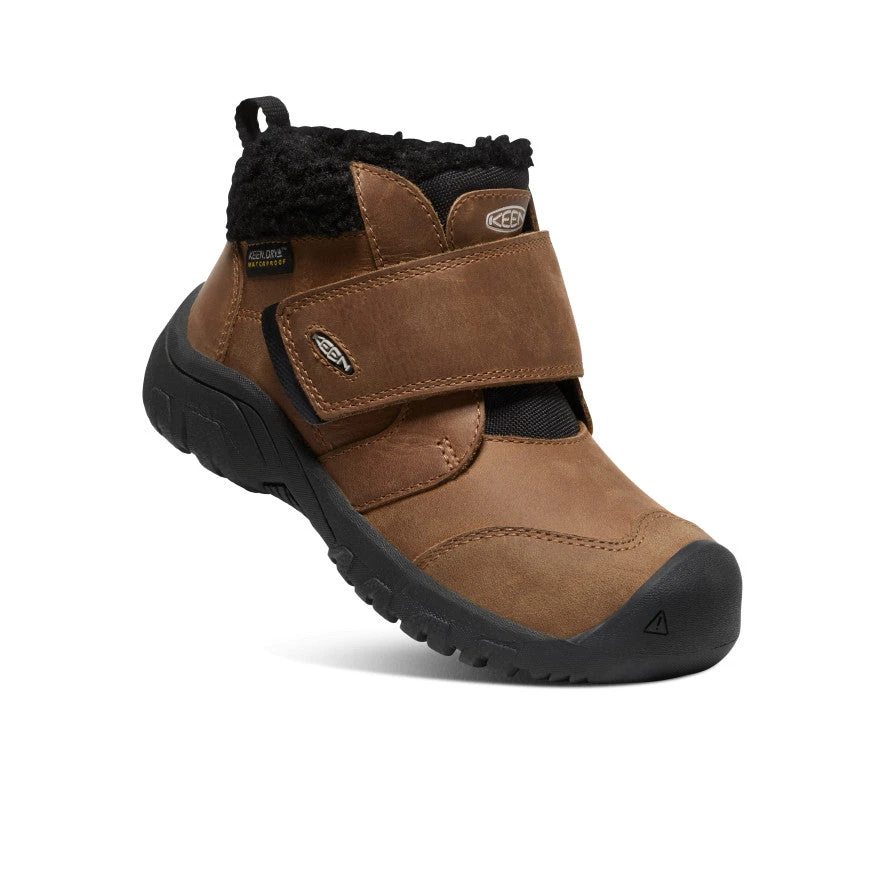 Keen Little Kids' Kootenay IV Waterproof Boot | Toasted Coconut/Vapor 3 Keen Little Kids' Kootenay IV Waterproof Boot | Toasted Coconut/Vapor - Image 3