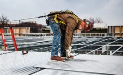 Keen Men's San Jose 6" Boot (Aluminum Toe) | Gingerbread/Gum -Keen 1020055 PDP TopImage