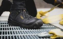 Keen Men's Dearborn 6" Waterproof Boot (Carbon-Fiber Toe) | Black/Steel Grey -Keen 1025692 PDP TopImage