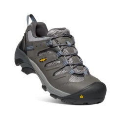 Keen Men's Lansing Low (Steel Toe) | Magnet/Majolica Blue -Keen 1c9f01f8886d475989e60b49307c29b8ac0dd16a