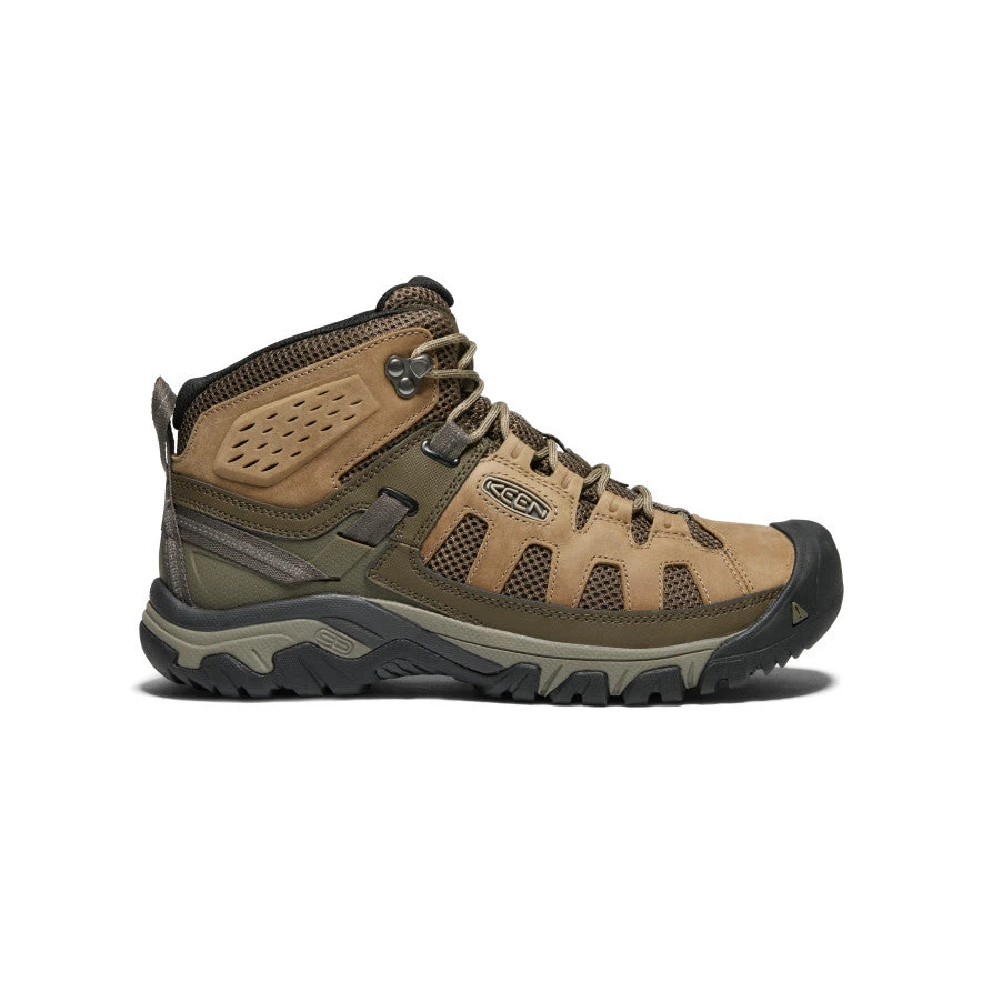 Keen Men's Targhee Vent Mid | Olivia/Bungee Cord 1 Keen Men's Targhee Vent Mid | Olivia/Bungee Cord