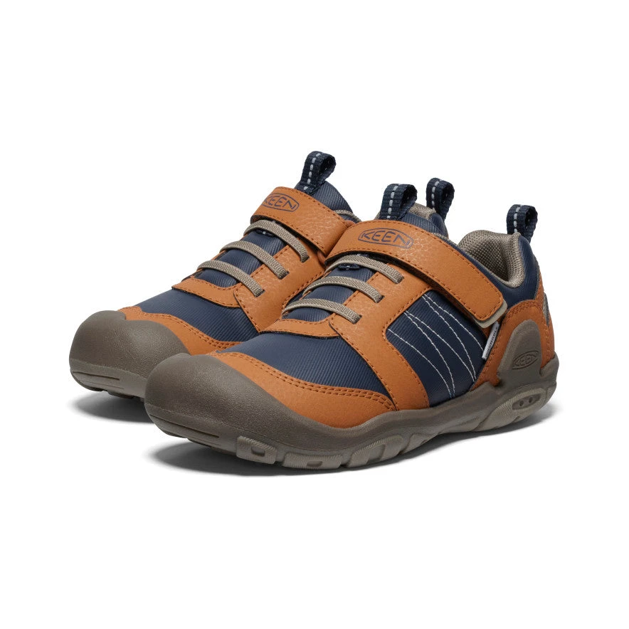 Big Kids' Knotch Peak Sneaker | KEEN Maple/Sky Captain 2 Big Kids' Knotch Peak Sneaker | KEEN Maple/Sky Captain - Image 2