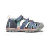 Keen Big Kids' Seacamp II CNX | Flint Stone/Ocean Wave
