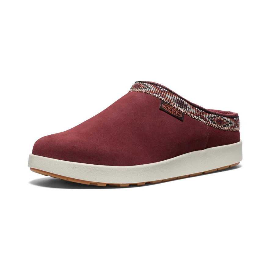 Keen Women's Elle Suede Mule | Andorra/Birch 3 Keen Women's Elle Suede Mule | Andorra/Birch - Image 3
