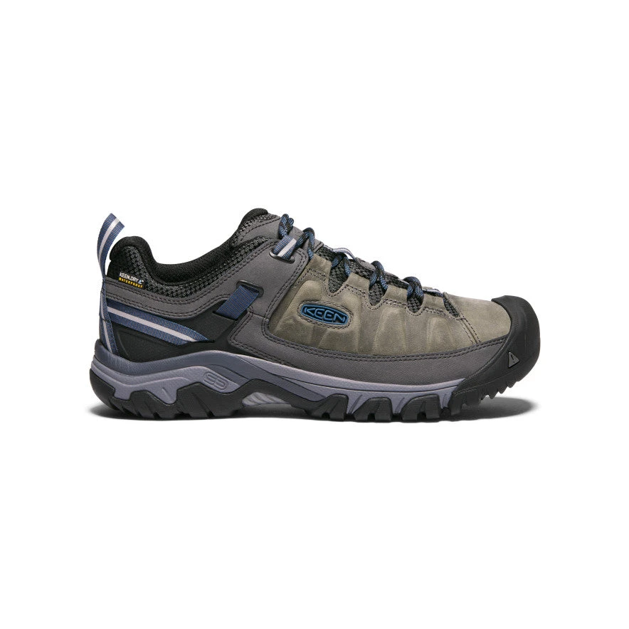 Keen Men's Targhee III Waterproof | Steel Grey/Captain's Blue 1 Keen Men's Targhee III Waterproof | Steel Grey/Captain's Blue