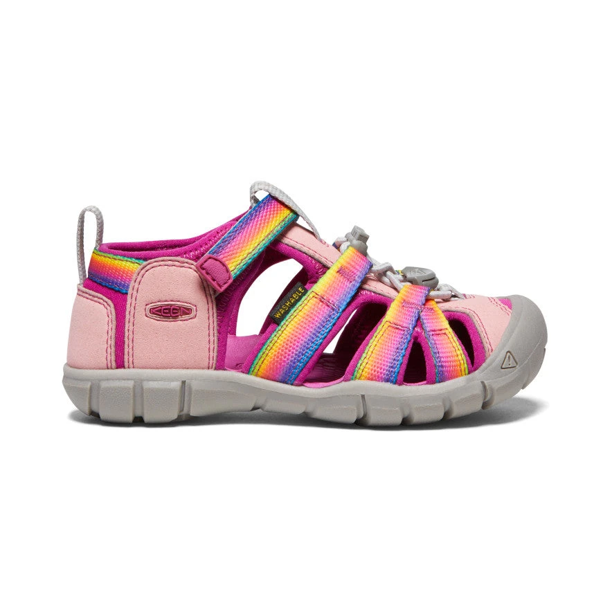 Keen Little Kids' Seacamp II CNX | Rainbow/Festival Fuchsia 1 Keen Little Kids' Seacamp II CNX | Rainbow/Festival Fuchsia