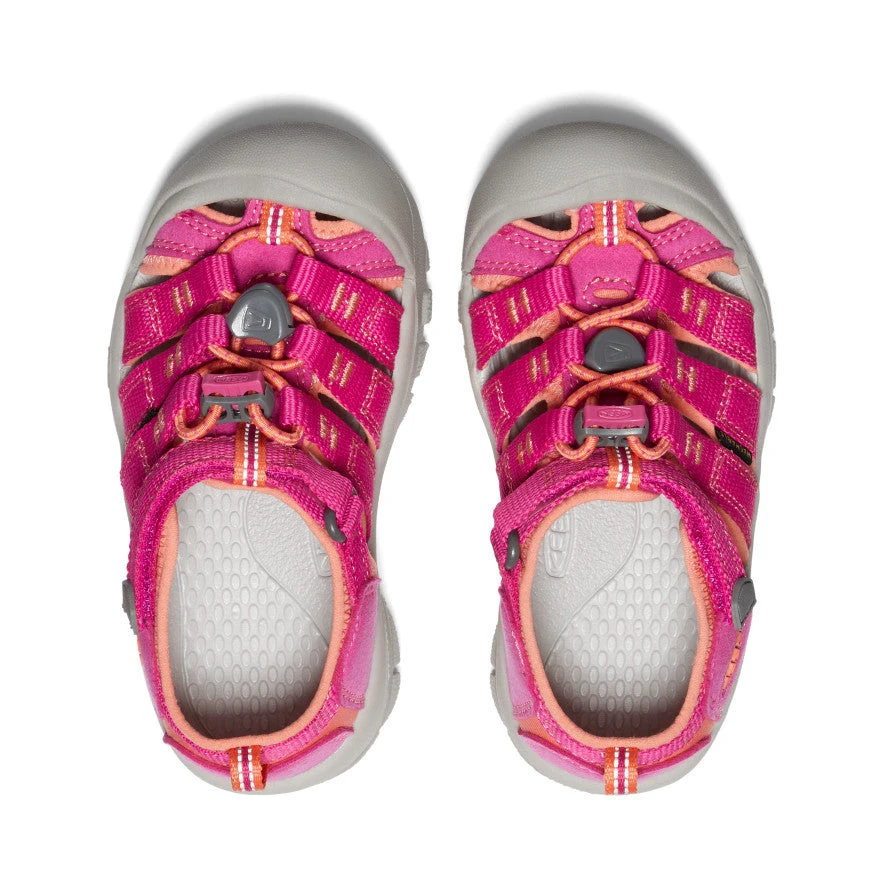 Keen Little Kids' Newport H2 | Very Berry/Fusion Coral 4 Keen Little Kids' Newport H2 | Very Berry/Fusion Coral - Image 4