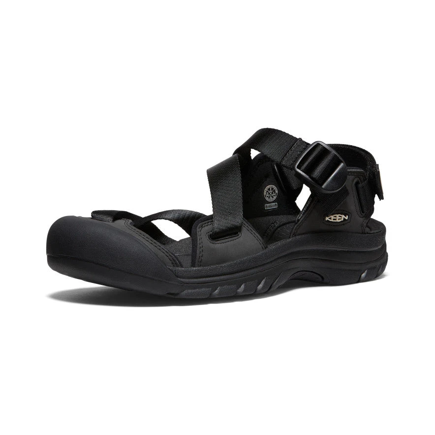 Keen Men's Zerraport II Sandal | Black/Black 3 Keen Men's Zerraport II Sandal | Black/Black - Image 3