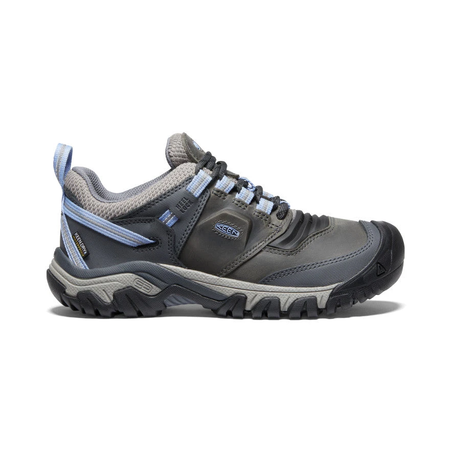 Keen Women's Ridge Flex Waterproof | Steel Grey/Hydrangea 1 Keen Women's Ridge Flex Waterproof | Steel Grey/Hydrangea