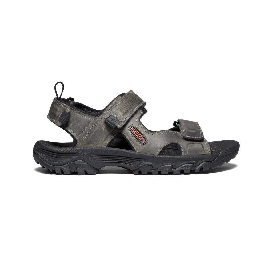 Keen Men's Targhee III Open Toe Sandal | Grey/Black 1 Keen Men's Targhee III Open Toe Sandal | Grey/Black