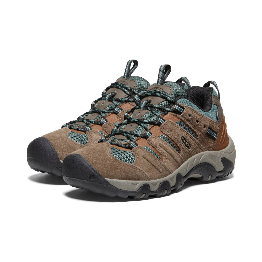 Keen Women's Headout Waterproof Hiking Shoe | Shitake/Dark Forest 2 Keen Women's Headout Waterproof Hiking Shoe | Shitake/Dark Forest - Image 2