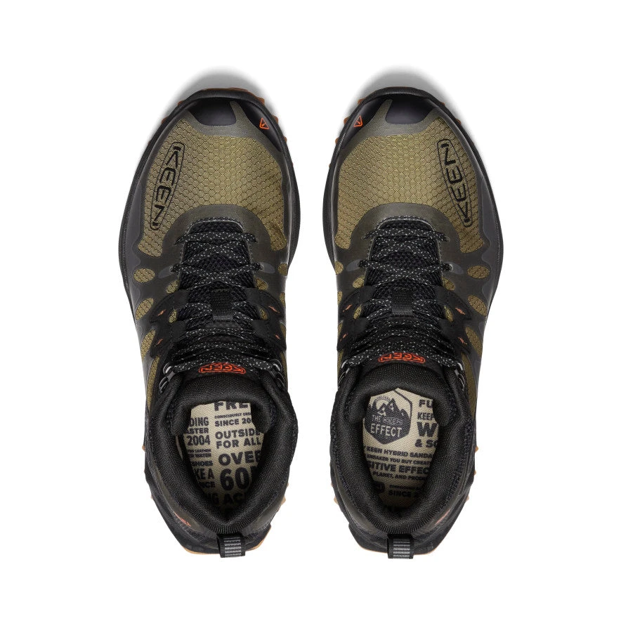 Keen Men's Zionic Waterproof Hiking Boot | Dark Olive/Scarlet Ibis 4 Keen Men's Zionic Waterproof Hiking Boot | Dark Olive/Scarlet Ibis - Image 4