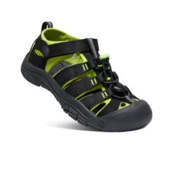 Keen Big Kids' Newport H2 | Black/Lime Green -Keen 69441469e143619eea9321e6e41b5aa77fbe9ede