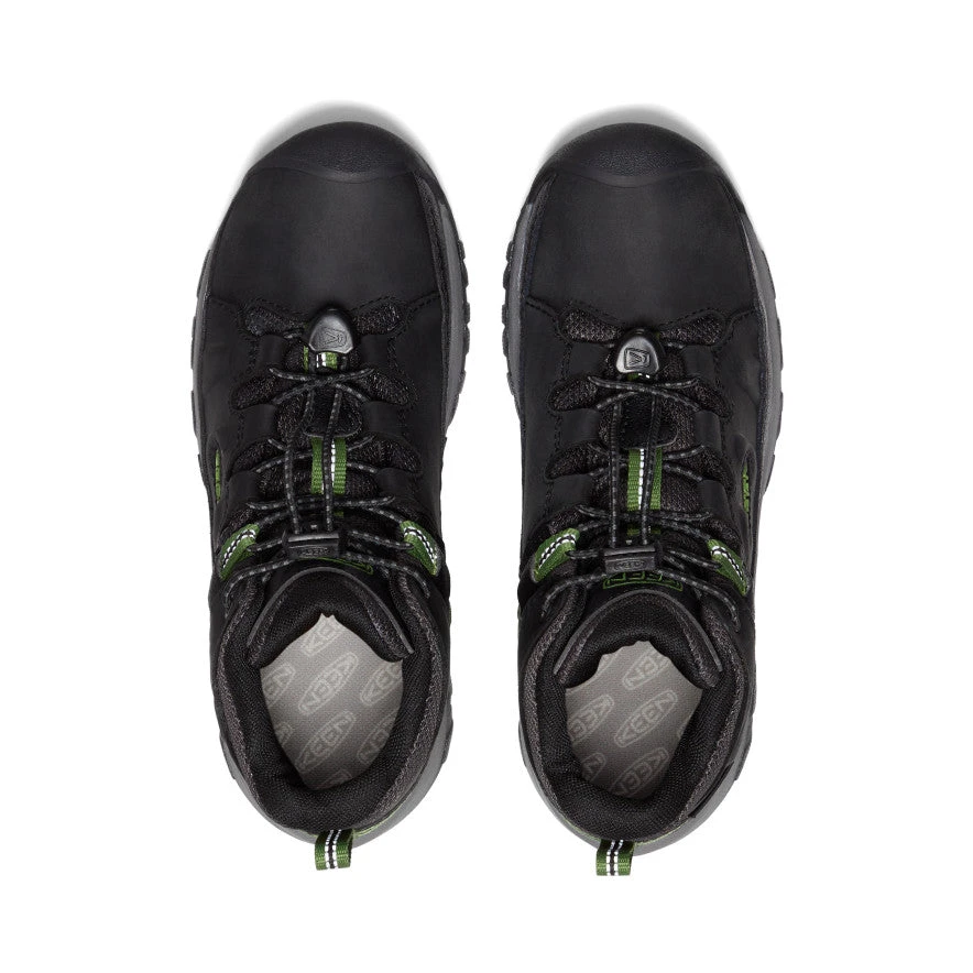 Keen Big Kids' Targhee Waterproof Boot | Black/Campsite 4 Keen Big Kids' Targhee Waterproof Boot | Black/Campsite - Image 4