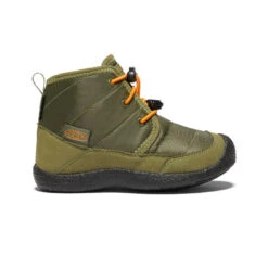 Featured Products 1 Keen Little Kids' Howser II Waterproof Chukka | Capulet Olive/Russet Orange