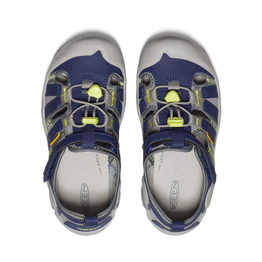 Keen Big Kids' Knotch Creek | Steel Grey/Blue Depths 4 Keen Big Kids' Knotch Creek | Steel Grey/Blue Depths - Image 4