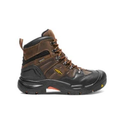 Keen Men's Coburg 6" Waterproof Boot (Steel Toe) | Cascade Brown/Brindle
