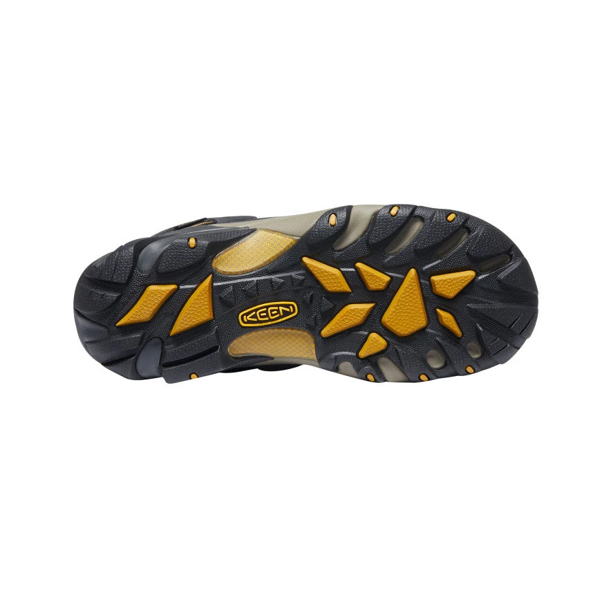 Keen Women's Lansing Waterproof Mid (Steel Toe) | Raven/Tawny Olive 4 Keen Women's Lansing Waterproof Mid (Steel Toe) | Raven/Tawny Olive - Image 4