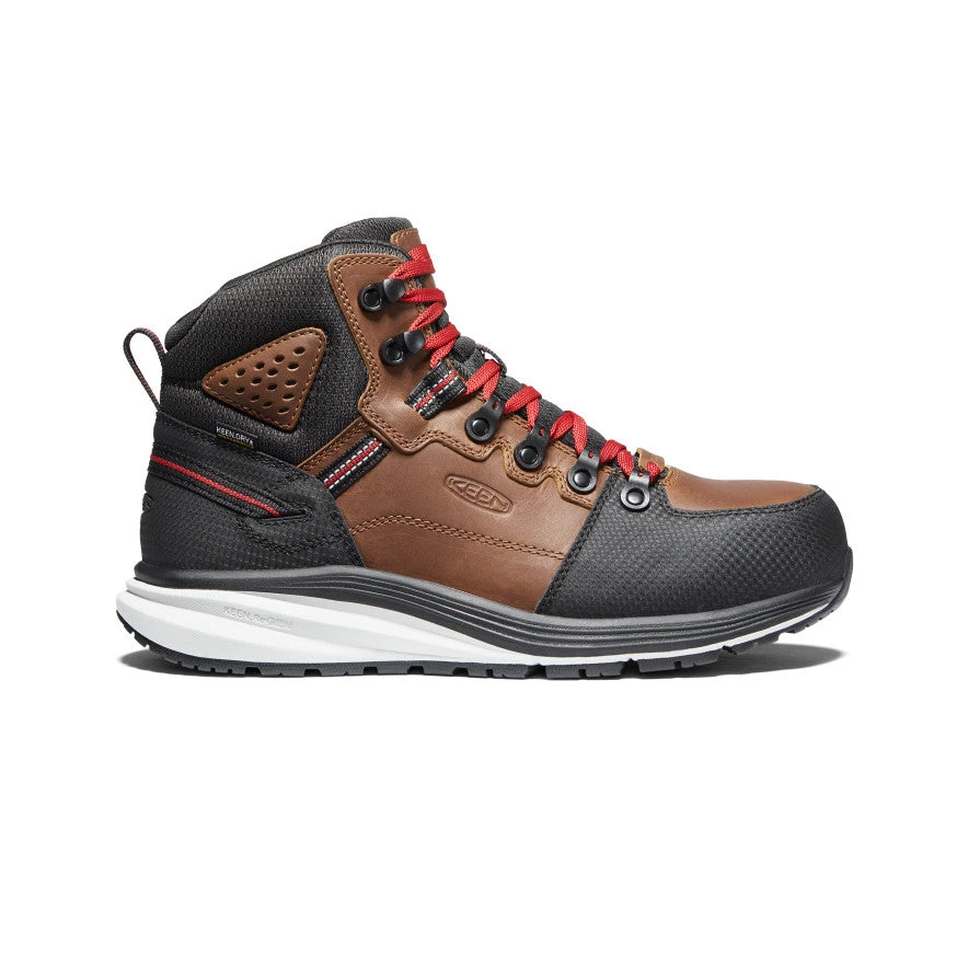 Keen Men's Red Hook Waterproof Boot (Carbon-Fiber Toe) | Tobacco/Black 1 Keen Men's Red Hook Waterproof Boot (Carbon-Fiber Toe) | Tobacco/Black