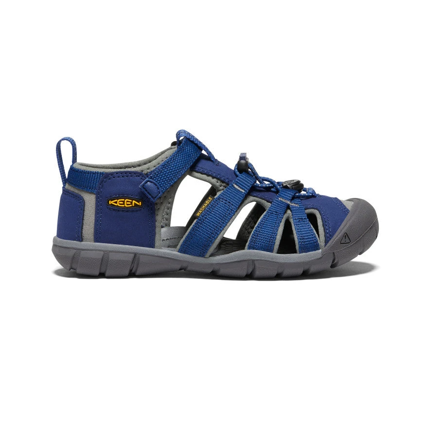 Keen Big Kids' Seacamp II CNX | Blue Depths/Gargoyle 1 Keen Big Kids' Seacamp II CNX | Blue Depths/Gargoyle