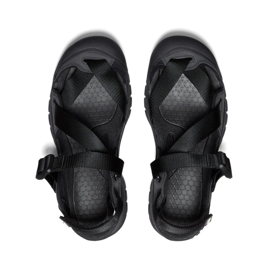 Keen Men's Zerraport II Sandal | Black/Black 4 Keen Men's Zerraport II Sandal | Black/Black - Image 4