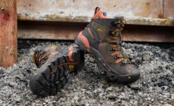 Keen Men's Pittsburgh 6" Waterproof Boot (Soft Toe) | Cascade Brown/Bombay Brown -Keen KEEN UTILITY PITTSBURGH CASCADE BROWN BOMBAY BROWN M 1009709 Top Image