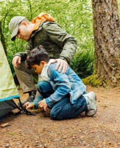 Keen Big Kids' Ridge Flex Waterproof Boot | Grey/Blue Tint 13 Keen Big Kids' Ridge Flex Waterproof Boot | Grey/Blue Tint -Keen RidgeFlexPDPLifestyle3Kids 1