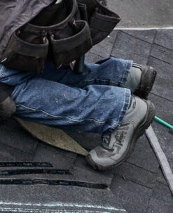 Keen Men's Reno Mid KBF Waterproof (Carbon-Fiber Toe) | Magnet/Black -Keen SDD 506 PDP Reno 1027102 Right Image b953171c 53da 4e7f 9aaa ad8bb2a9a804