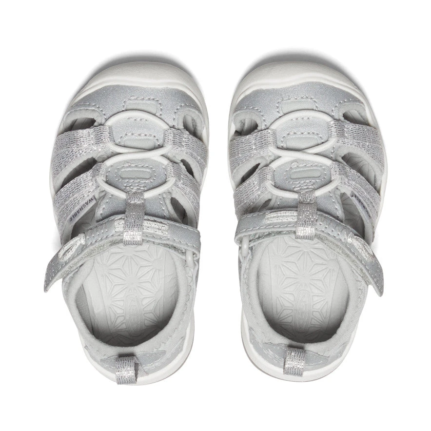 Keen Toddlers' Moxie Sandal | Silver 4 Keen Toddlers' Moxie Sandal | Silver - Image 4