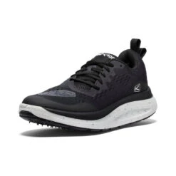 Keen Men's WK400 Walking Shoe | Black/White 8 Keen Men's WK400 Walking Shoe | Black/White -Keen a2d1a8e5f46ee3a2f44340784632e7e72660d3bf