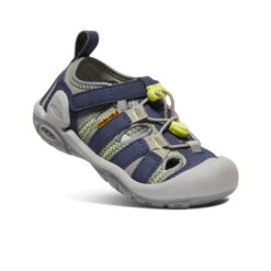 Keen Little Kids' Knotch Creek | Steel Grey/Blue Depths -Keen a46d5a53dedb3511ea8ed161aa0d1104ab551142