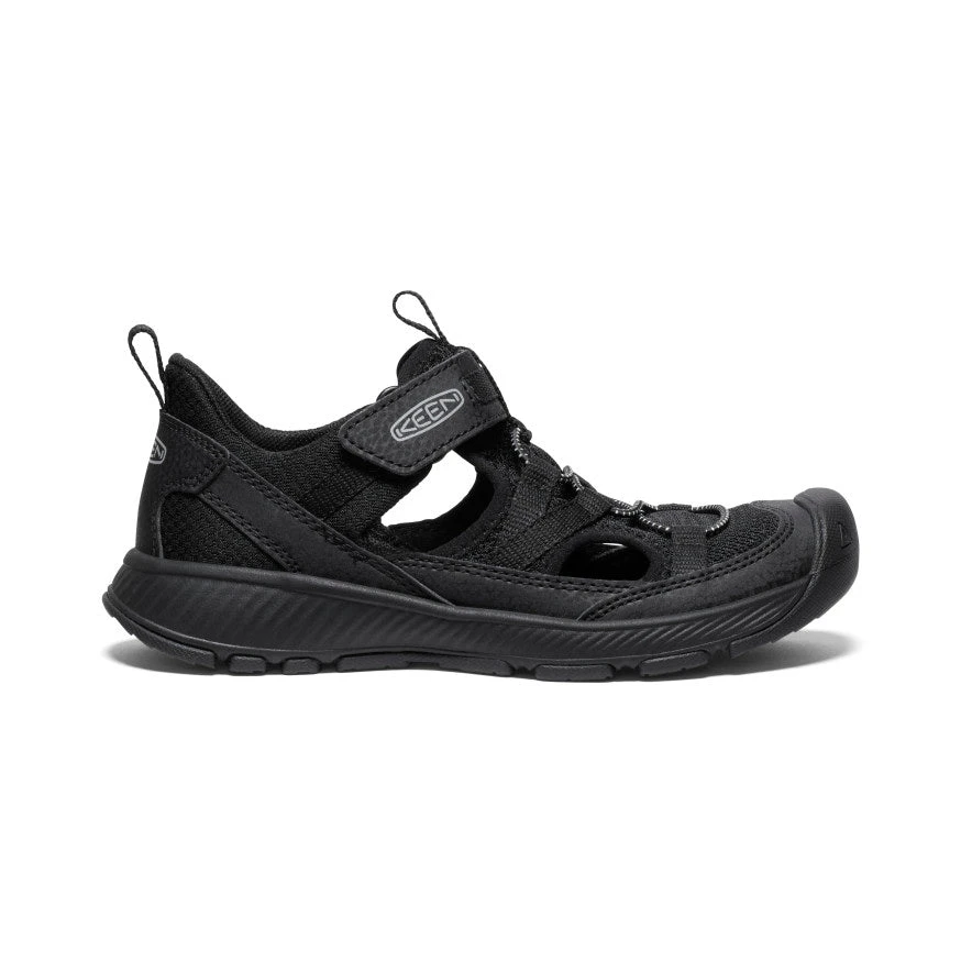 Keen Big Kids' Motozoa Sandal | Black/Alloy 1 Keen Big Kids' Motozoa Sandal | Black/Alloy