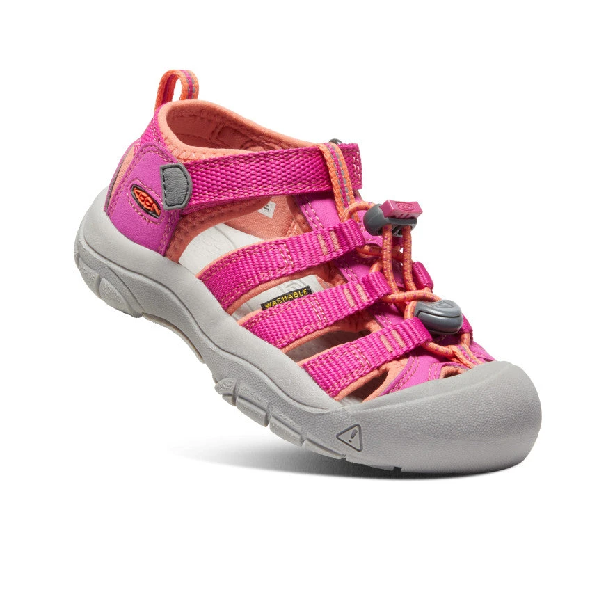 Keen Little Kids' Newport H2 | Very Berry/Fusion Coral 3 Keen Little Kids' Newport H2 | Very Berry/Fusion Coral - Image 3