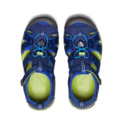 Keen Big Kids' Seacamp II CNX | Blue Depths/Chartreuse -Keen ac10a46833109dc3c0528c643366ebbf393fbb0e