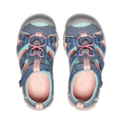 Keen Little Kids' Seacamp II CNX | Flint Stone/Ocean Wave -Keen af265a52e147a2b63b045c37d9b4e4e9b7cac7aa