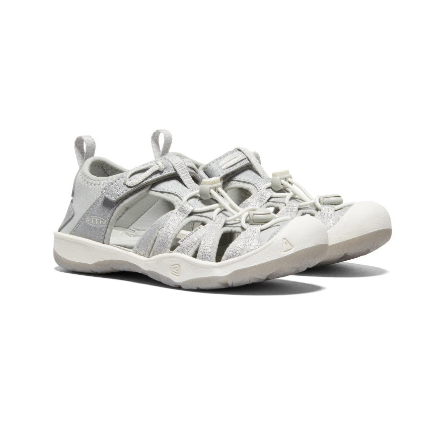 Keen Little Kids' Moxie Sandal | Silver 2 Keen Little Kids' Moxie Sandal | Silver - Image 2