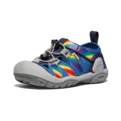 Keen Little Kids' Knotch Creek | Bright Cobalt/Rainbow Tie Dye -Keen be403585b12165582ae9085c68defbab0ff719bd