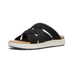 Keen Women's Elle Mixed Slide | Black/Birch 9 Keen Women's Elle Mixed Slide | Black/Birch -Keen bf45f8405560d1476c44f936ee4fe93f18b60645