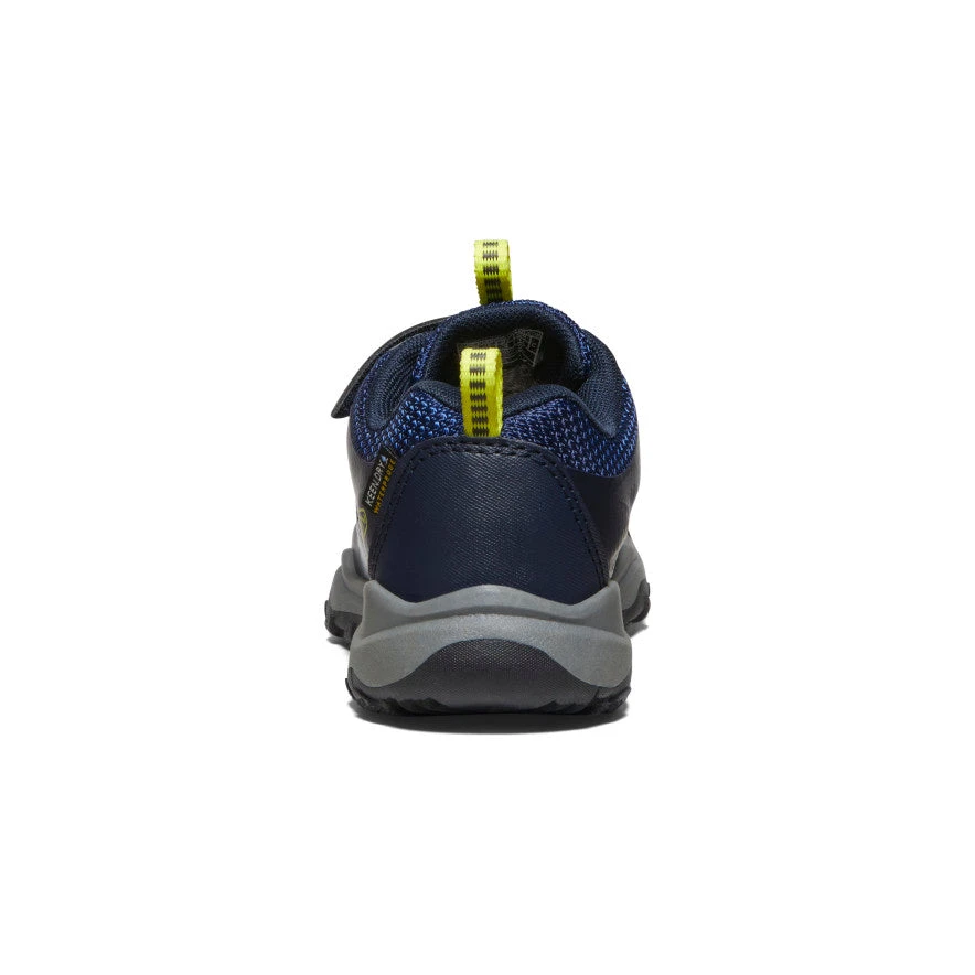 Keen Little Kids' Wanduro Waterproof Shoe | Sky Captain/Evening Primrose 5 Keen Little Kids' Wanduro Waterproof Shoe | Sky Captain/Evening Primrose - Image 5