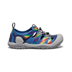 Keen Big Kids' Knotch Creek | Bright Cobalt/Rainbow Tie Dye
