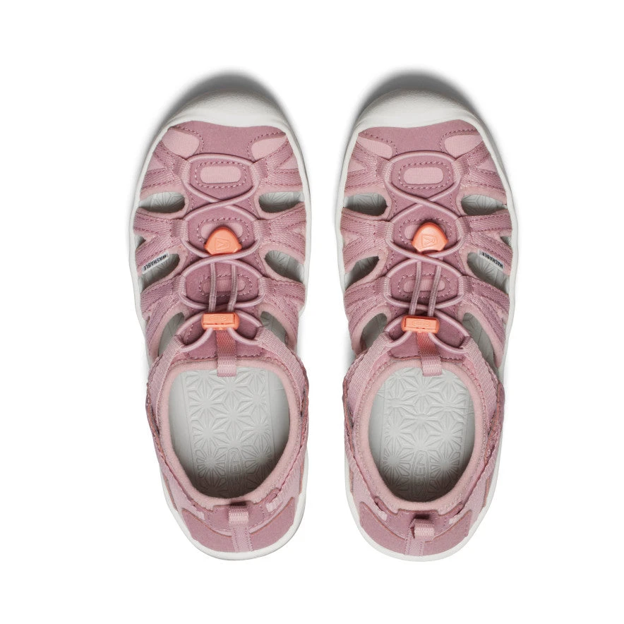 Keen Big Kids' Moxie Sandal | Nostalgia Rose/Papaya Punch 4 Keen Big Kids' Moxie Sandal | Nostalgia Rose/Papaya Punch - Image 4