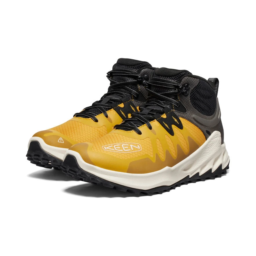 Keen Men's Zionic Waterproof Hiking Boot | Golden Yellow/Birch 2 Keen Men's Zionic Waterproof Hiking Boot | Golden Yellow/Birch - Image 2