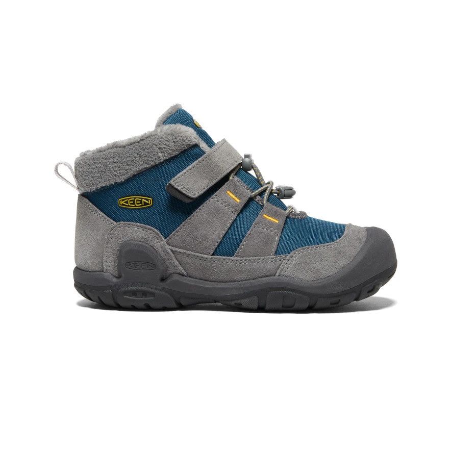 Keen Big Kids' Knotch Chukka | Steel Grey/Blue Wing Teal 1 Keen Big Kids' Knotch Chukka | Steel Grey/Blue Wing Teal