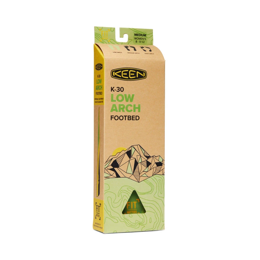 Keen Women's Outdoor K-30 Low Arch Insole | Green 5 Keen Women's Outdoor K-30 Low Arch Insole | Green - Image 5