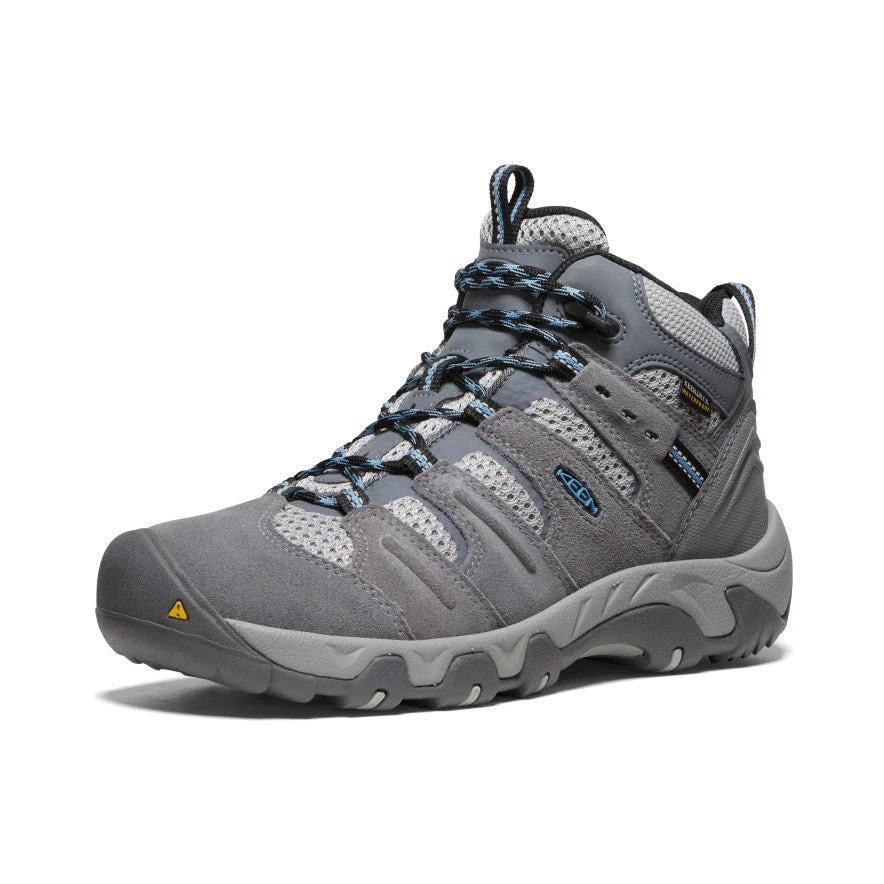 Keen Women's Headout Waterproof Hiking Boot | Steel Grey/Blue Heaven 3 Keen Women's Headout Waterproof Hiking Boot | Steel Grey/Blue Heaven - Image 3