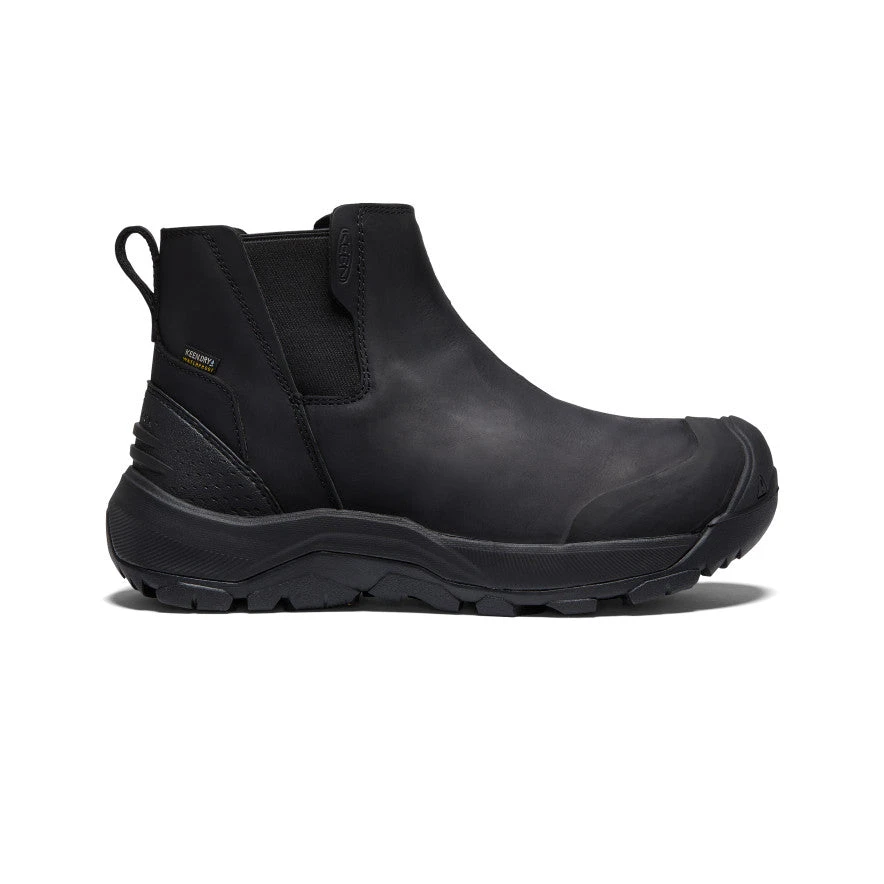 Keen Men's Revel IV Waterproof Chelsea | Black/Black 1 Keen Men's Revel IV Waterproof Chelsea | Black/Black